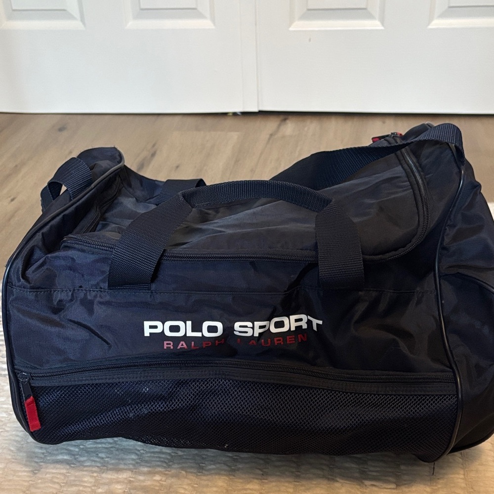 Polo by Ralph Lauren Sport Navy Duffel Bag